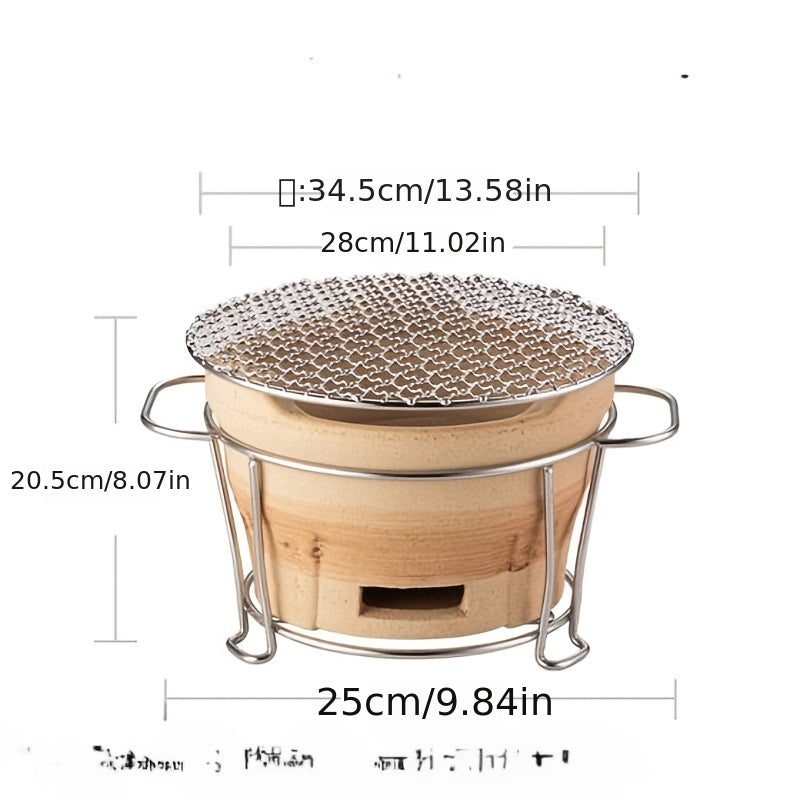 Portable Mini BBQ Stainless Steel Grill