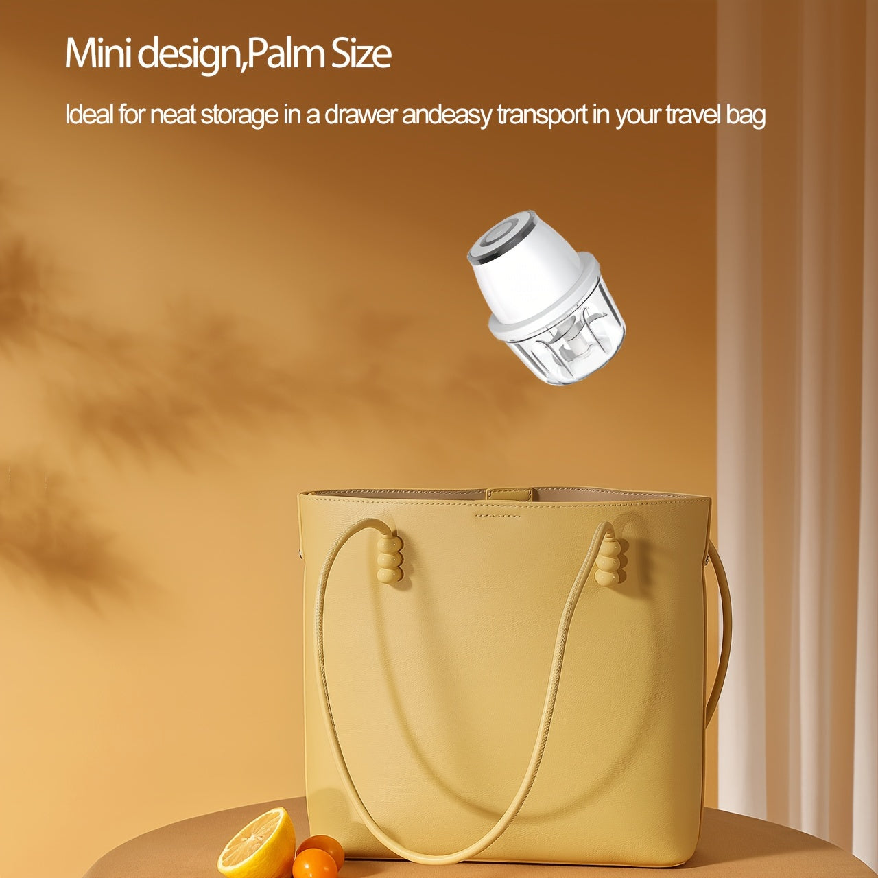 Mini USB Rechargeable Electric Food Processor