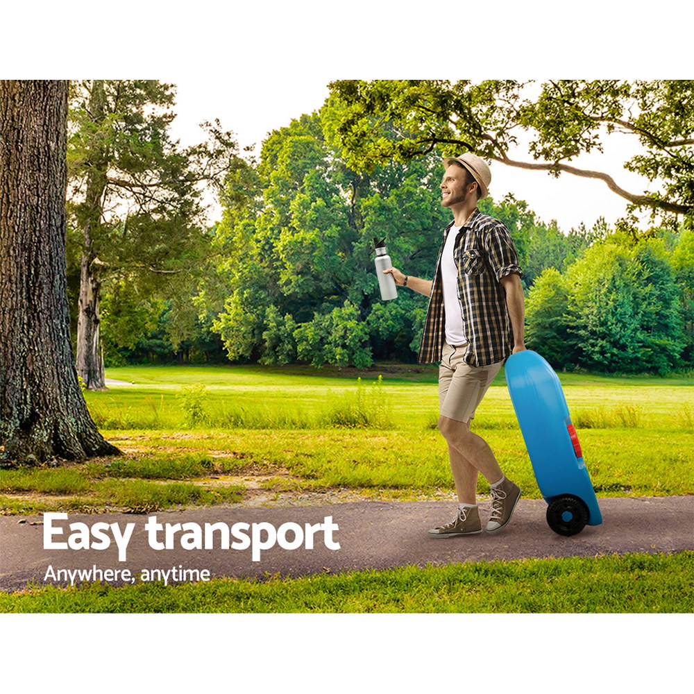 NNEDSZ 40L Portable Wheel Water Tanks Tank Camping Hiking Caravan Storage-3