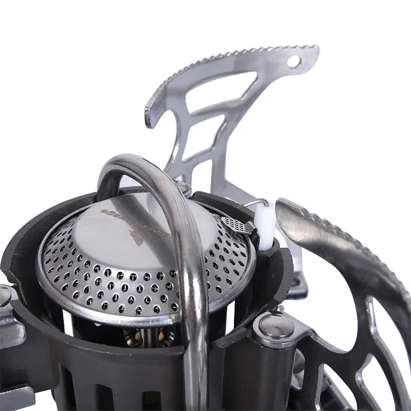 NNEOBA 3500W Foldable Camp Gas Stove Silver-3