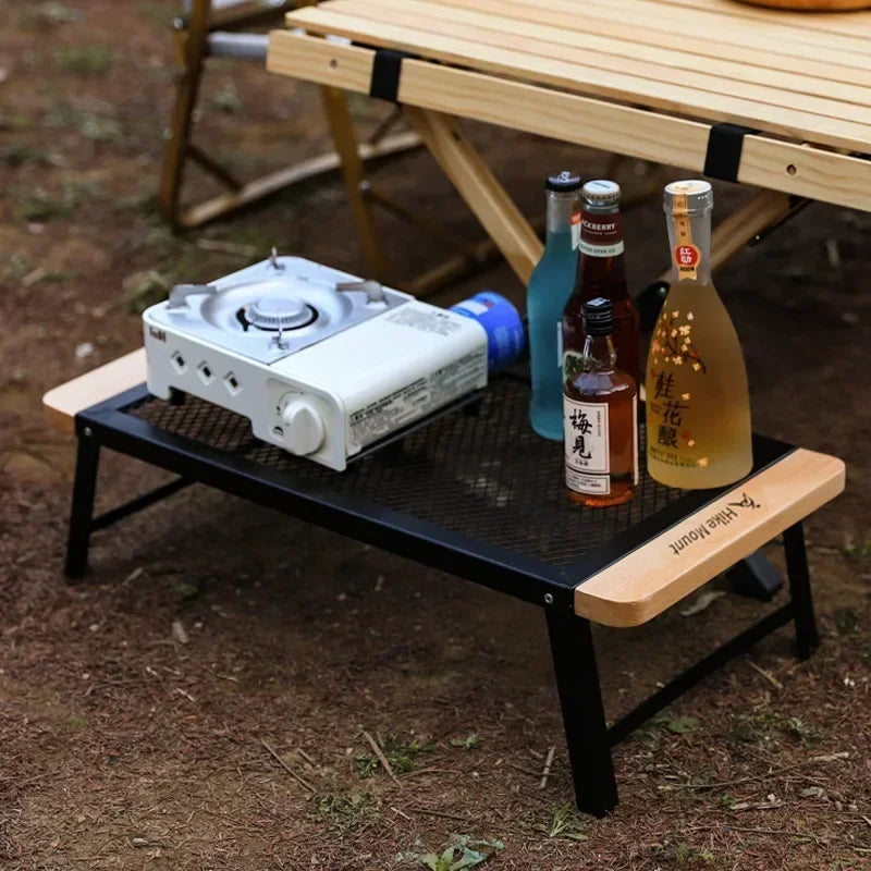 Grid Folding Outdoor Camping Portable Barbecue Table