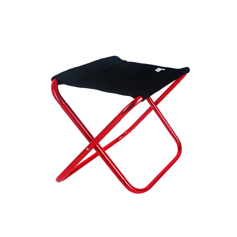 Camping Folding Camping Stool Red