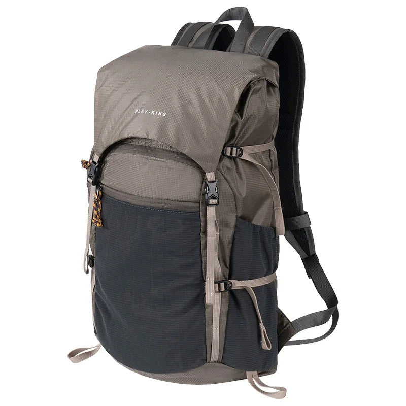 Waterproof Camping Backpack Grey