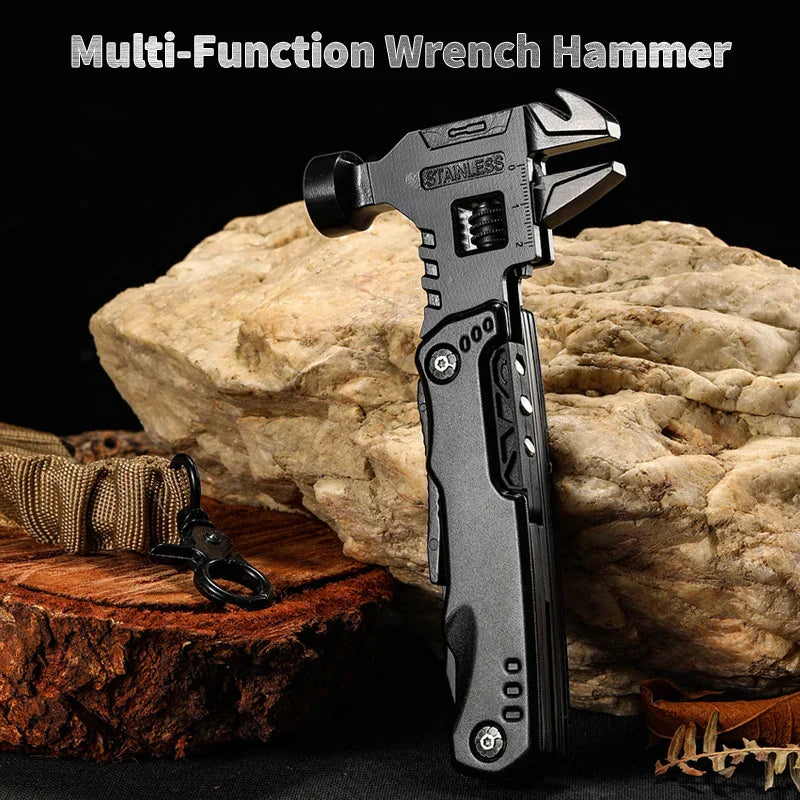 Multifunctional Wrench Hammer Knife