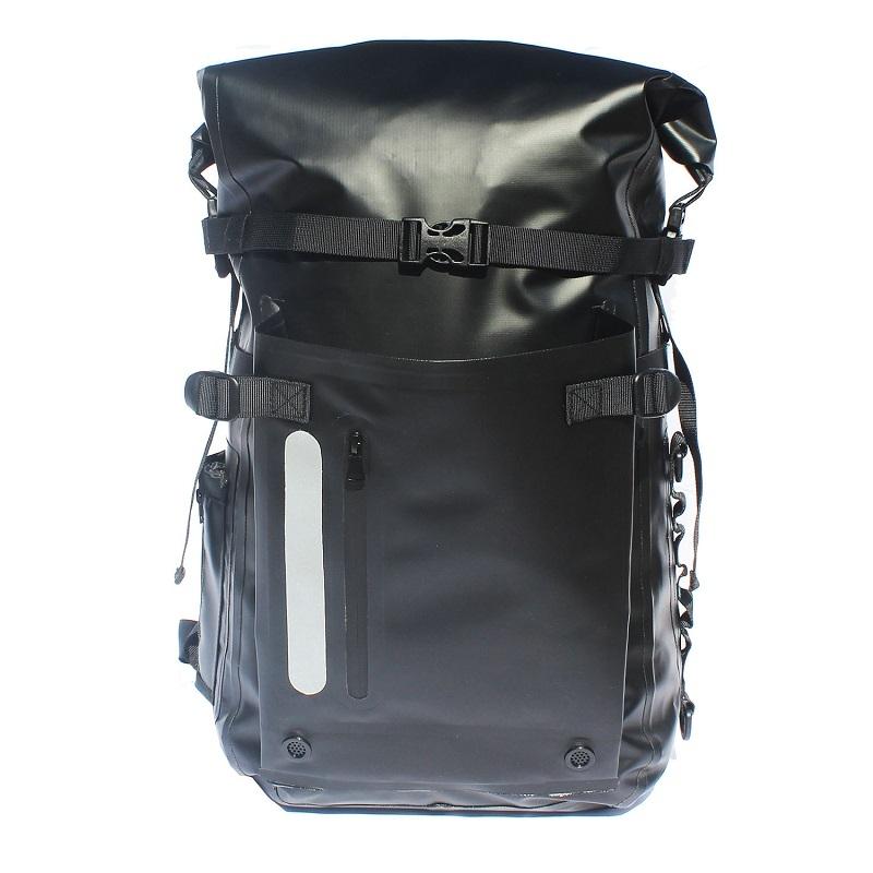 Waterproof Diving Fins Bag Scuba Swimming Backpack - Black
