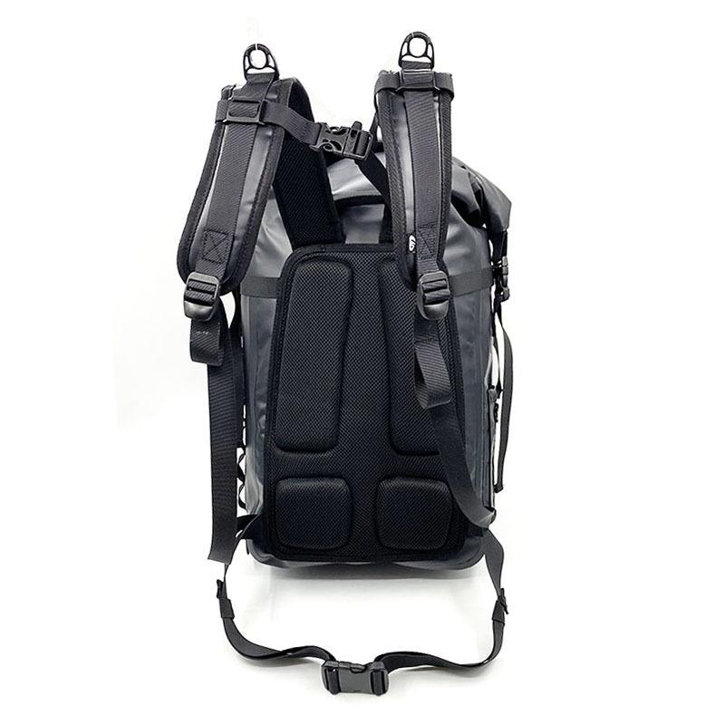Waterproof Diving Fins Bag Scuba Swimming Backpack - Black