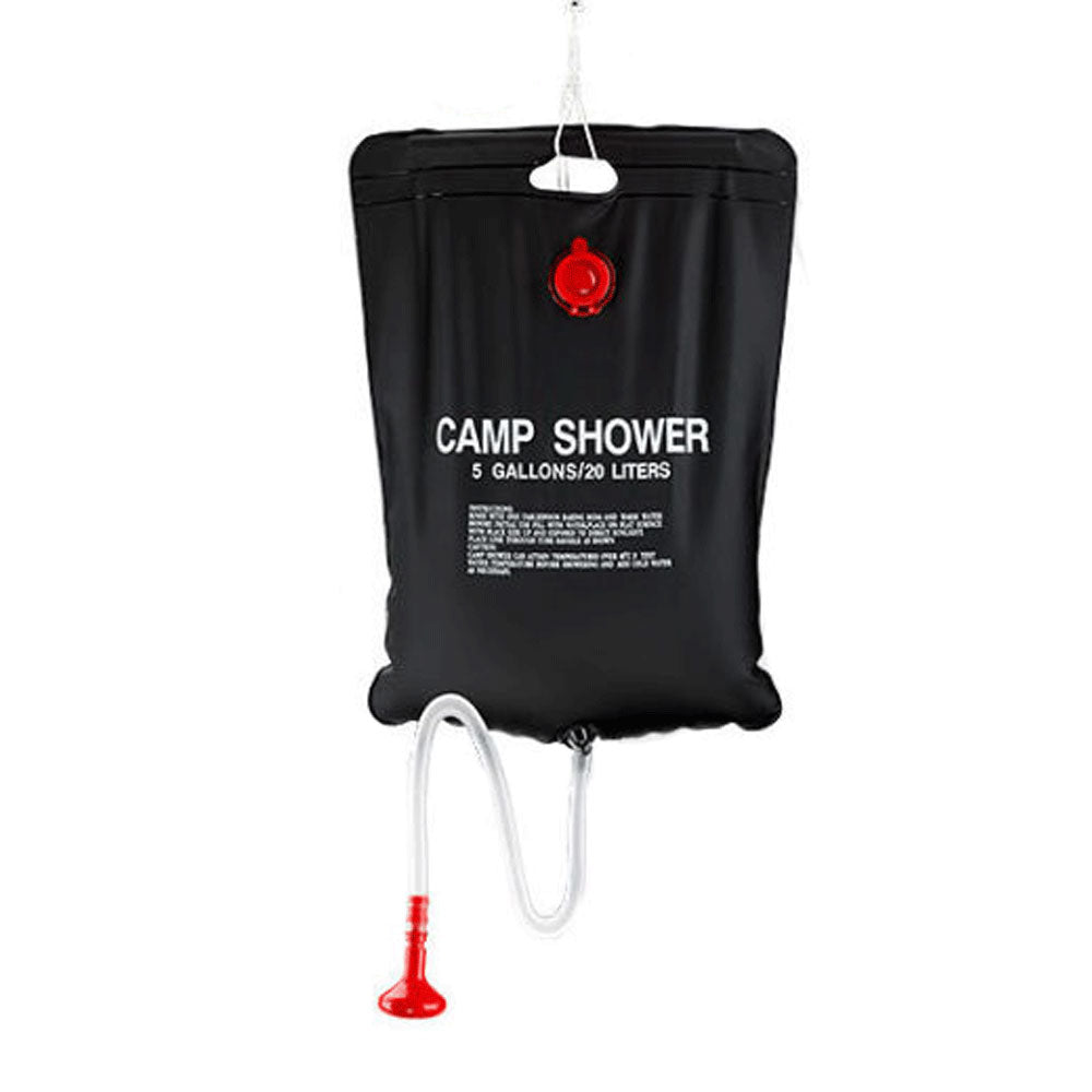 NNEDSZ 20L Craig Camp Shower Bag Solar Heated Water Pipe-0