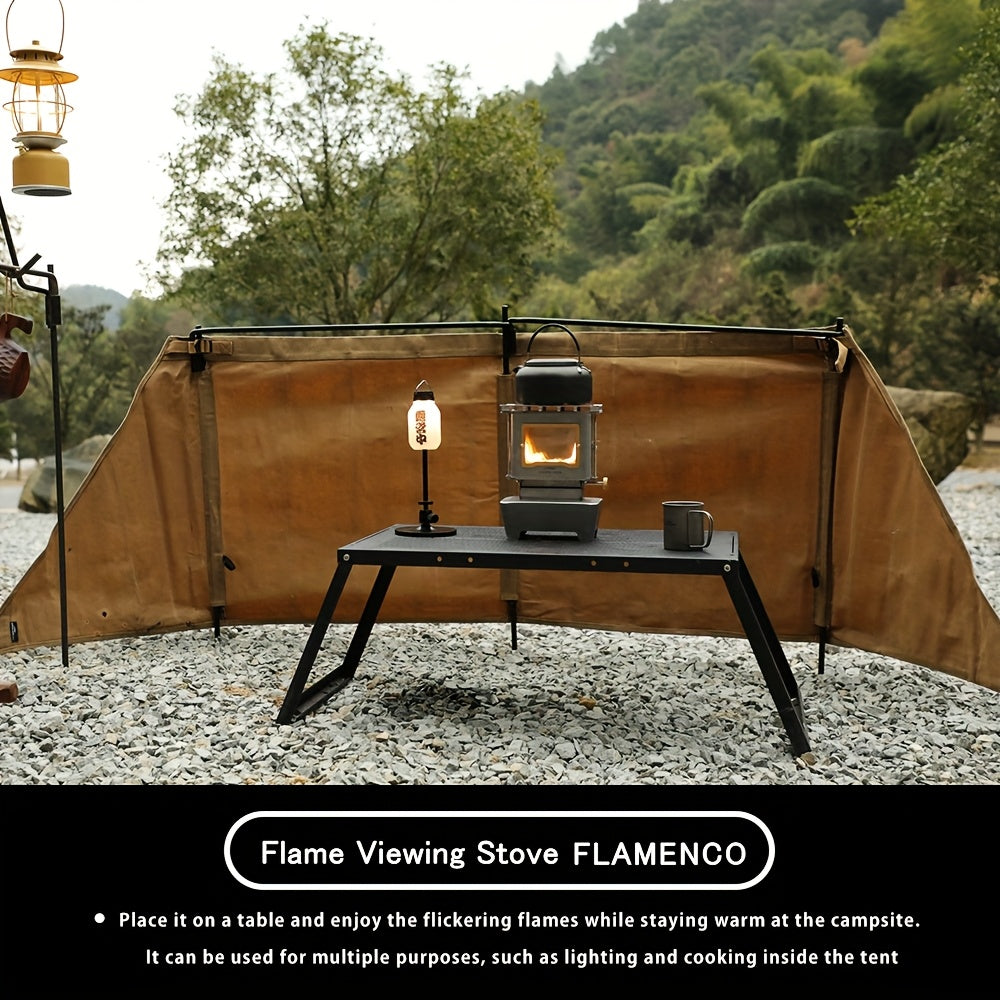 Camping Stove with Glass Window