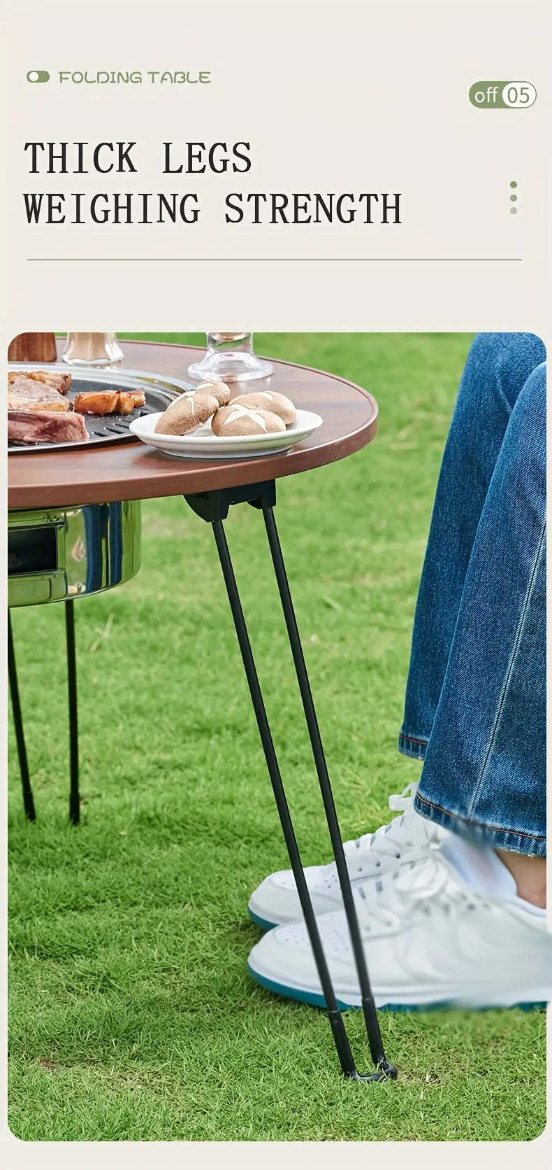 Portable Folding Stove Table - Your Ultimate Camping Companion