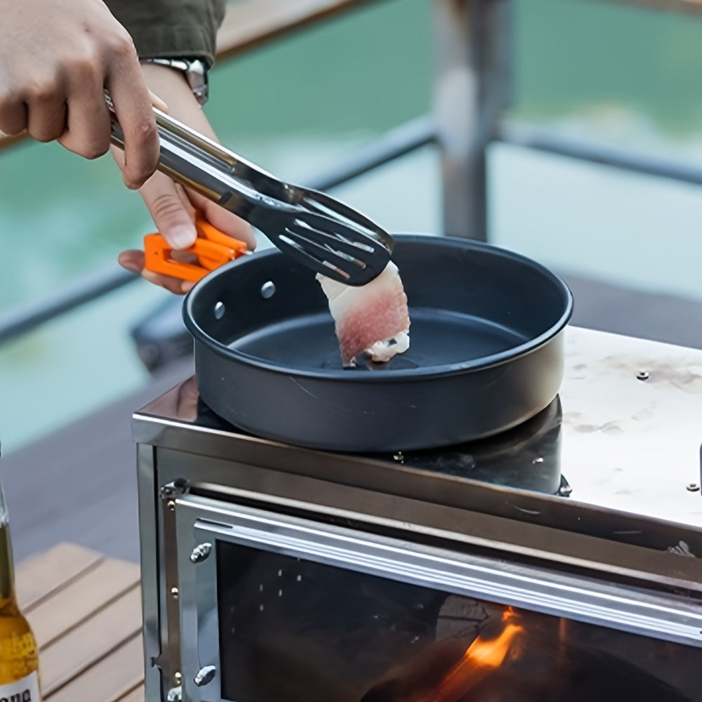 Camping Firewood Stainless Steel Stove Set