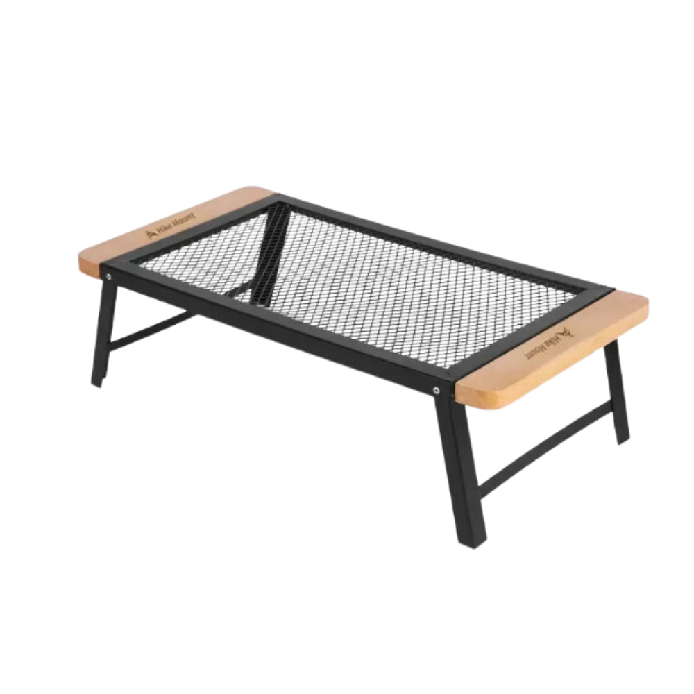 Grid Folding Outdoor Camping Portable Barbecue Table