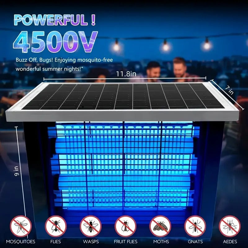 NNETM Outdoor Solar Mosquito Trap Hanging Lamp-2